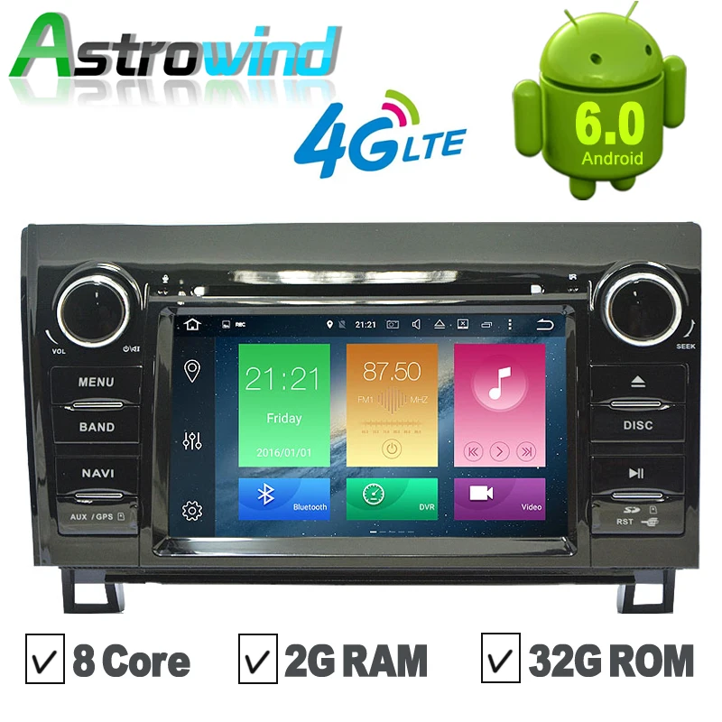 8 ядерный процессор 2 Гб ОЗУ 32 ПЗУ система GPS навигации Android 6 0 DVD стерео медиа