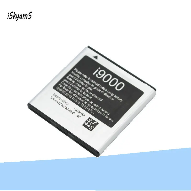 Аккумулятор iSkyamS EB575152VU 1 шт. 1500 мА · ч для Samsung Galaxy S i9000 i919 i9001 Epic 4G i9088 i5700 i897 T959 D700 M110S |
