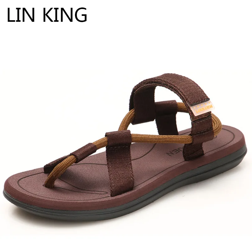 LIN KING Plus Size Men Casual Flats Sandals Fashion Outdoor Summer Slippers Anti Skid Beach Sandals Comfortable Slides For Male
LIN KING Plus Size Men Casual Flats Sandals Fashion Outdoor Summer Slippers Anti Skid Beach Sandals Comfortable Slides For Male