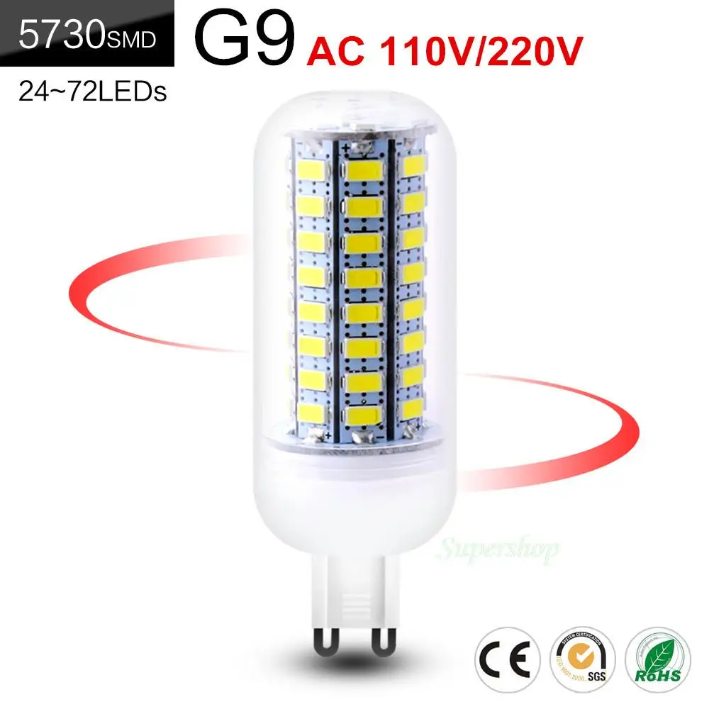 Светодиодная лампа Bombilla, g9, SMD5730, G9, 110 В переменного тока, 220 В, 7 Вт, 9 Вт, 12 Вт, 15 Вт, 20 Вт, 25 Вт, лампочки с ампулой яркая, 24 72 светодиодный, холодны...
Светодиодная лампа Bombilla, g9, SMD5730, G9, 110 В переменного тока, 220 В, 7 Вт, 9 Вт, 12 Вт, 15 Вт, 20 Вт, 25 Вт, лампочки с ампулой яркая, 24 72 светодиодный, холодны...