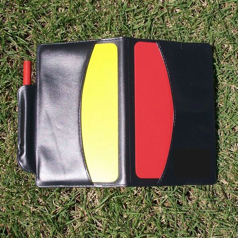 Hot Soccer Referee Red Yellow Card Pencil Sports Notebook Personalized Sport Match Soccer Sheet Set Note Notebook free shipping
Hot Soccer Referee Red Yellow Card Pencil Sports Notebook Personalized Sport Match Soccer Sheet Set Note Notebook free shipping