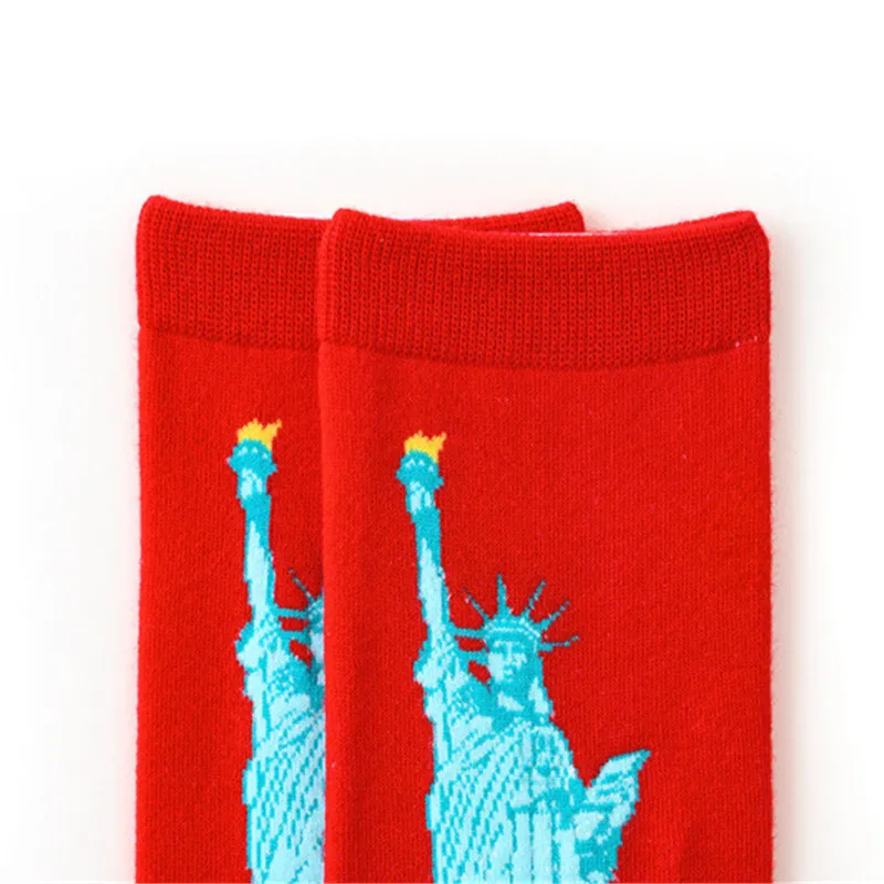 Retro Socks Women Cotton Oil Painting Printing Sock Breathable European And American Style Girl Mid Socks Funny
Retro Socks Women Cotton Oil Painting Printing Sock Breathable European And American Style Girl Mid Socks Funny