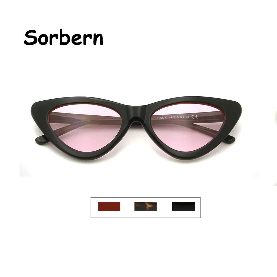 High Quality Cat Eye Acetate Sunglasses Women Candy Ocean Lens Brand Designer Retro Sun Glasses For Female Oculos Feminino
High Quality Cat Eye Acetate Sunglasses Women Candy Ocean Lens Brand Designer Retro Sun Glasses For Female Oculos Feminino