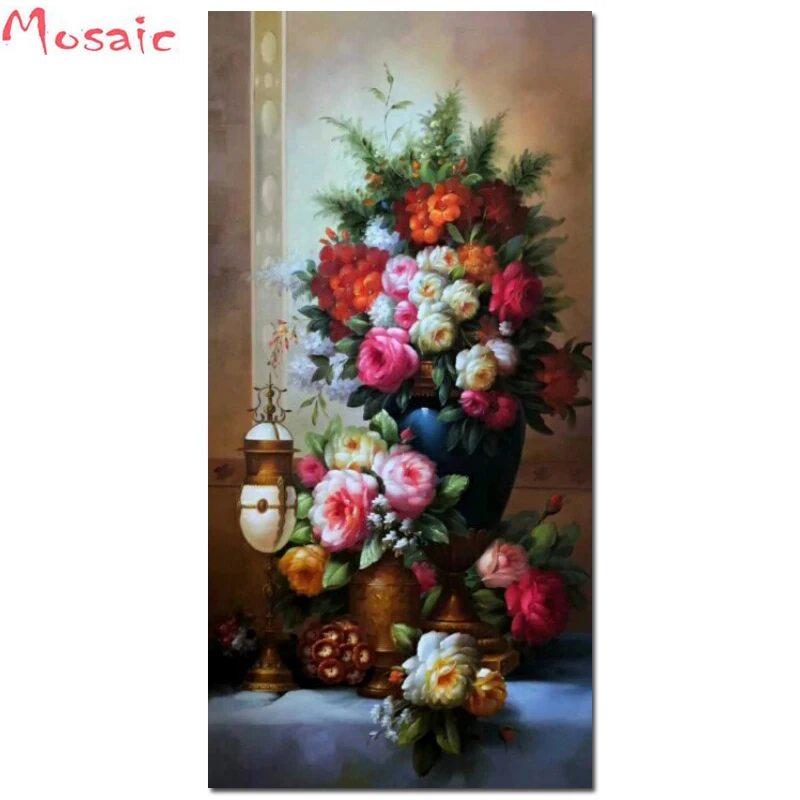 Diamond Painting Full Drill Still Life Flower Paintings Rhinestones Pictures Diamond Embroidery Sale Cross Stitch Mosaic Gift
Diamond Painting Full Drill Still Life Flower Paintings Rhinestones Pictures Diamond Embroidery Sale Cross Stitch Mosaic Gift