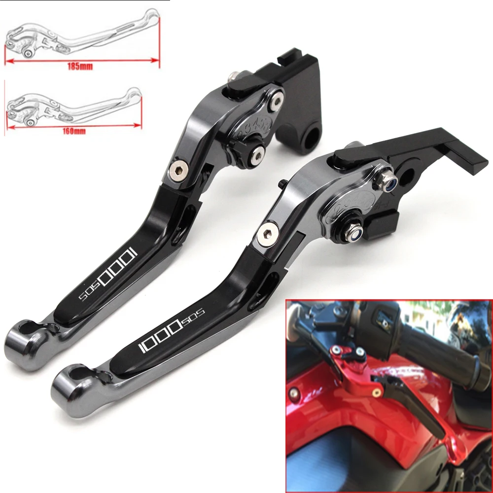 Motorcycle CNC Adjustable Foldable brake Clutch Levers for Ducati MTS1000SDS/DS 2004-2006 with Logo (1000SDS)
Motorcycle CNC Adjustable Foldable brake Clutch Levers for Ducati MTS1000SDS/DS 2004-2006 with Logo (1000SDS)