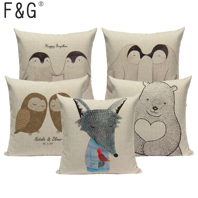 Cute Penguin Animal Cover Pillow Car Seat Cover Hotel Cute Office Throw Pillow Cover New Design Pillowcase Houseware Decoration
Cute Penguin Animal Cover Pillow Car Seat Cover Hotel Cute Office Throw Pillow Cover New Design Pillowcase Houseware Decoration