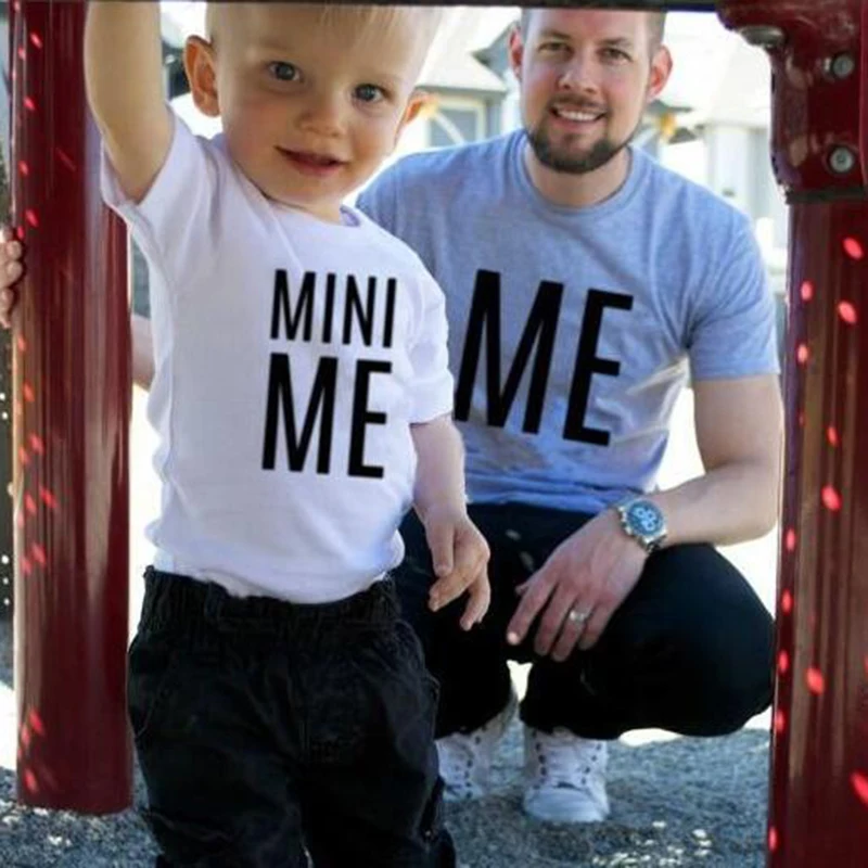 Interesting Pattern T shirt For Father Son Matching Clothe Dad Kid Mini Me Little Big Man Summer Tops Family Matching Outfits
Interesting Pattern T shirt For Father Son Matching Clothe Dad Kid Mini Me Little Big Man Summer Tops Family Matching Outfits