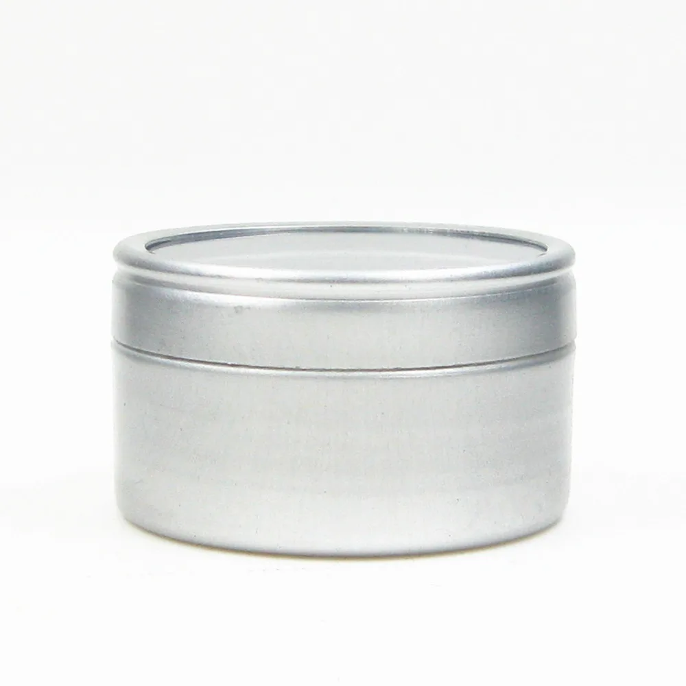 20ml/g empty round aluminium, metal,Container,case,jar, pot, Balm Tins with Clear View Window lid
20ml/g empty round aluminium, metal,Container,case,jar, pot, Balm Tins with Clear View Window lid