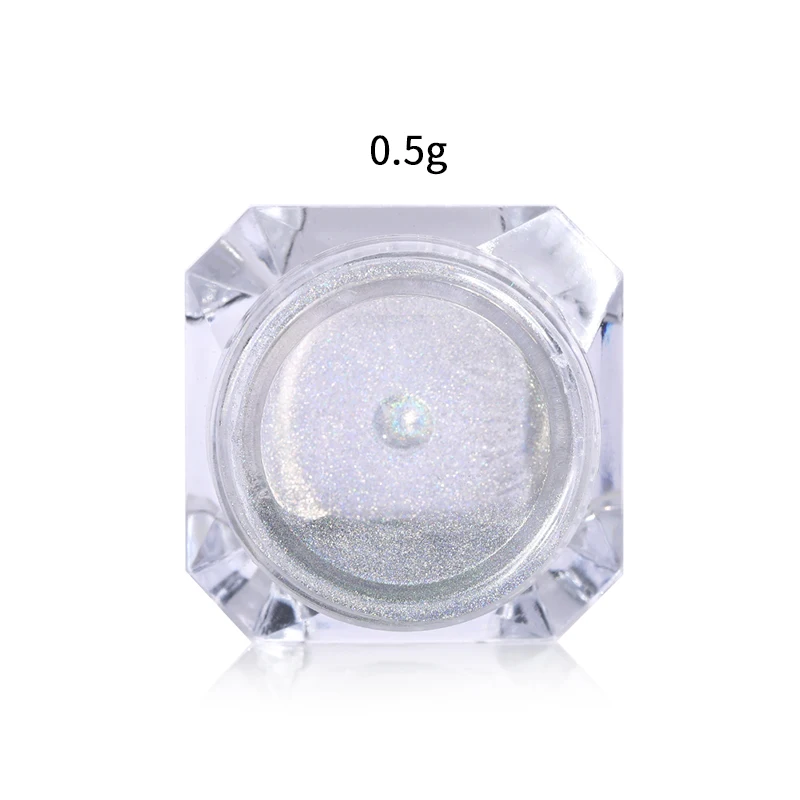 0.5g Laser Nail Glitters Holographics Nail Art Powder Nail Tip Chrome Dust Nail Art Decorations Need Base Coat Color
0.5g Laser Nail Glitters Holographics Nail Art Powder Nail Tip Chrome Dust Nail Art Decorations Need Base Coat Color