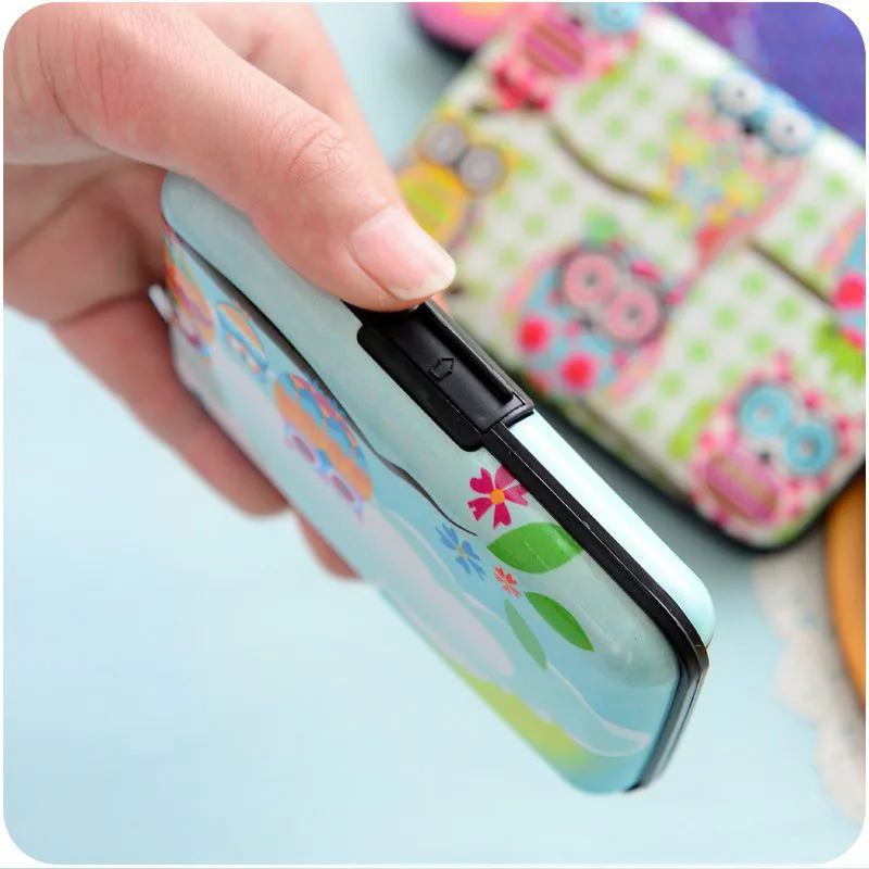 New Arrival Cute Owl Printed Wallet Case Credit Card Holder 7 Cards Slots Theft Proof with Extra Security Layers
New Arrival Cute Owl Printed Wallet Case Credit Card Holder 7 Cards Slots Theft Proof with Extra Security Layers