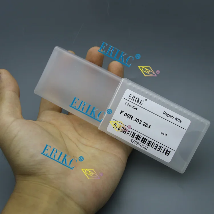 ERIKC F00RJ03283 CR Fuel Injector DLLA152P1819 Valve F00RJ01692 Repair Kits F 00R J03 283 Auto Diesel Overhaul for 0445120224 
ERIKC F00RJ03283 CR Fuel Injector DLLA152P1819 Valve F00RJ01692 Repair Kits F 00R J03 283 Auto Diesel Overhaul for 0445120224