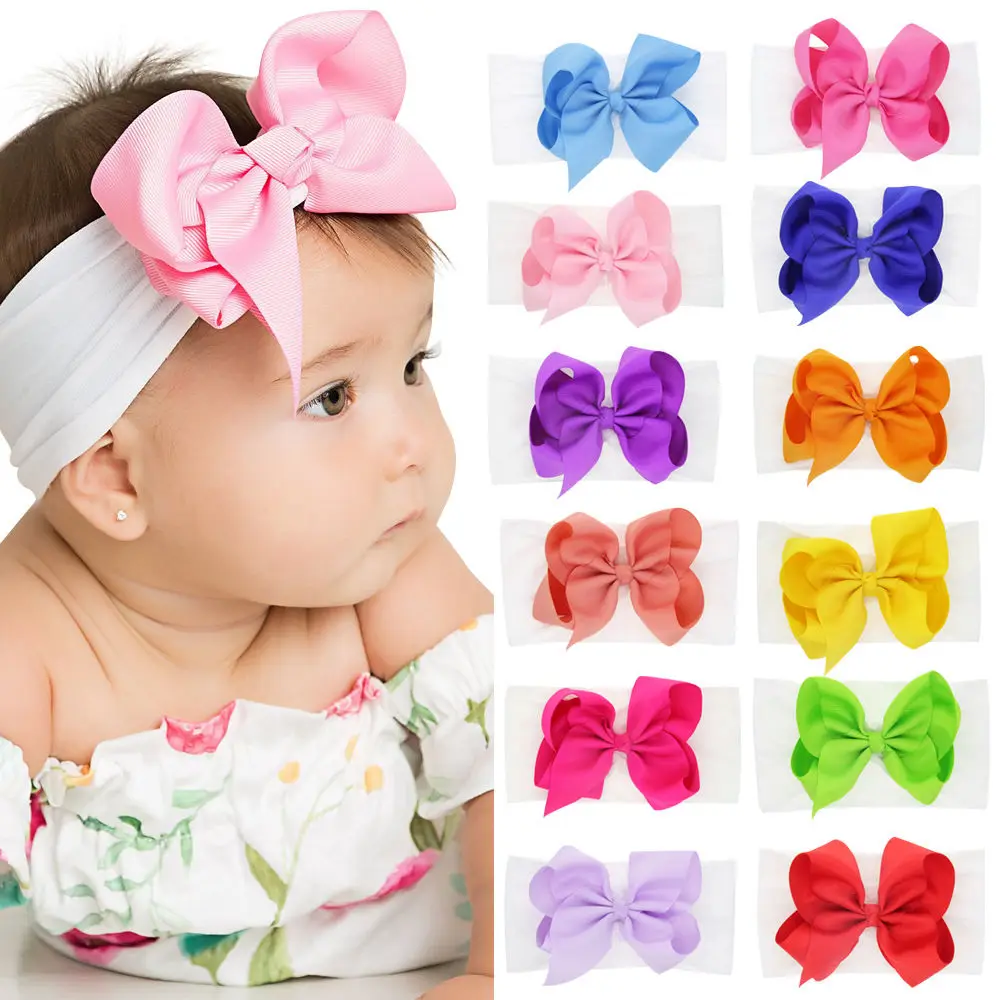 Baby Headbands Baby Girl Bow Headband Big Bow Headwrap Wide Nylon Head wraps Infant girl Hair bows Top Knot HB270S
Baby Headbands Baby Girl Bow Headband Big Bow Headwrap Wide Nylon Head wraps Infant girl Hair bows Top Knot HB270S