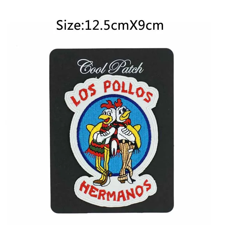 5 "BREAKING BAD ТВ серии LOS POLLOS HERMANOS униформеный костюм фильм форма вышитые