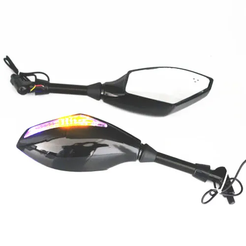 Motorcycle Integrated LED Turn Signal Mirrors For Kawasaki Vulcan 2000 LX110 KLX650 Suzuki Vstrom 650 GS500E GS500 Cruiser Bikes
Motorcycle Integrated LED Turn Signal Mirrors For Kawasaki Vulcan 2000 LX110 KLX650 Suzuki Vstrom 650 GS500E GS500 Cruiser Bikes