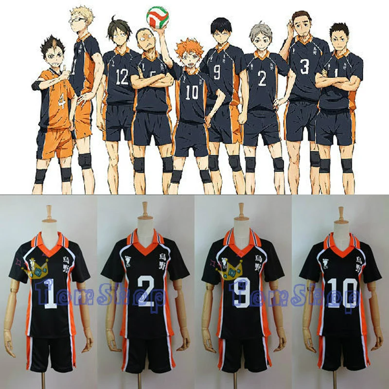 Anime Haikyuu!! Karasuno High School Volleyball Club Hinata Shyouyou/Kageyama Tobio Jersey Cosplay Costume 8 Numbers to Choose
Anime Haikyuu!! Karasuno High School Volleyball Club Hinata Shyouyou/Kageyama Tobio Jersey Cosplay Costume 8 Numbers to Choose