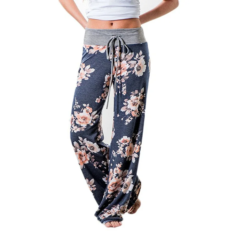 Dropshipping Super Comfy Jogger Pants Women Floral Print Casual Wide Leg Pants Drawstring
Dropshipping Super Comfy Jogger Pants Women Floral Print Casual Wide Leg Pants Drawstring