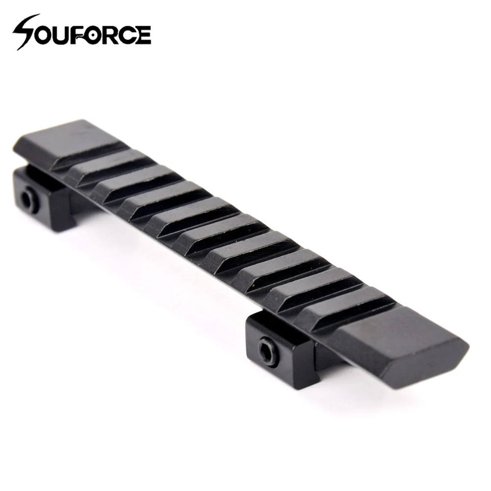 125mm Length Picatinny Rail Adapter 10 Slots Suit 11mm to 20mm Picatinny Weaver Rail for Rifle/Air Gun Hunting
125mm Length Picatinny Rail Adapter 10 Slots Suit 11mm to 20mm Picatinny Weaver Rail for Rifle/Air Gun Hunting