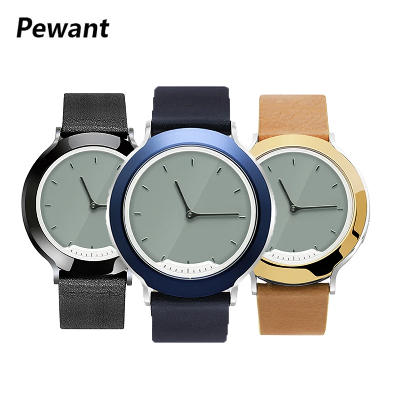Pewant M6 Новый смарт часы традиционные Сталь реального времени монитор сердечного