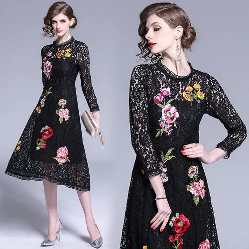 Женское кружевное платье с вышивкой Vestidos De Fiesta De Noche, длинное вечернее платье с вышивкой
Женское кружевное платье с вышивкой Vestidos De Fiesta De Noche, длинное вечернее платье с вышивкой