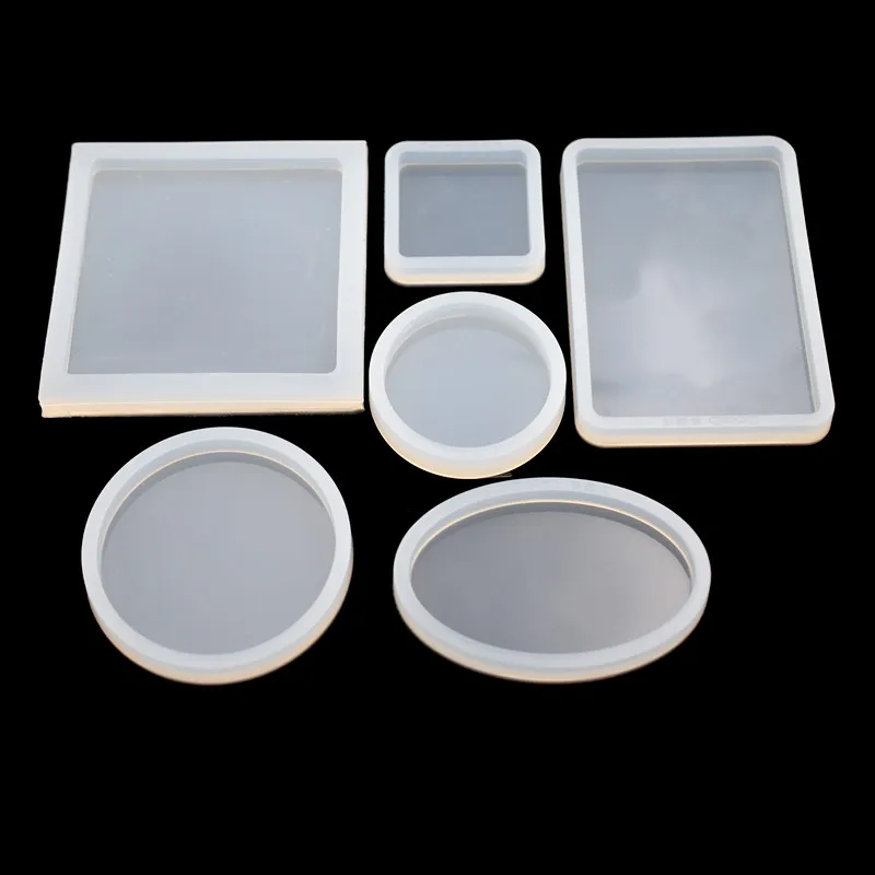 SNASAN 6pieces Square Round Oval rectangle Scrapbooking Silicone Mold Resin Silicone Mould handmade DIY epoxy resin molds
SNASAN 6pieces Square Round Oval rectangle Scrapbooking Silicone Mold Resin Silicone Mould handmade DIY epoxy resin molds