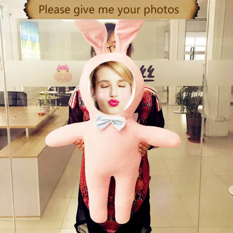 Provide photo custom cushion lovely rabbit doll pillows Christmas decorations diy gift Birthday Valentine's Day New Hot pillow
Provide photo custom cushion lovely rabbit doll pillows Christmas decorations diy gift Birthday Valentine's Day New Hot pillow