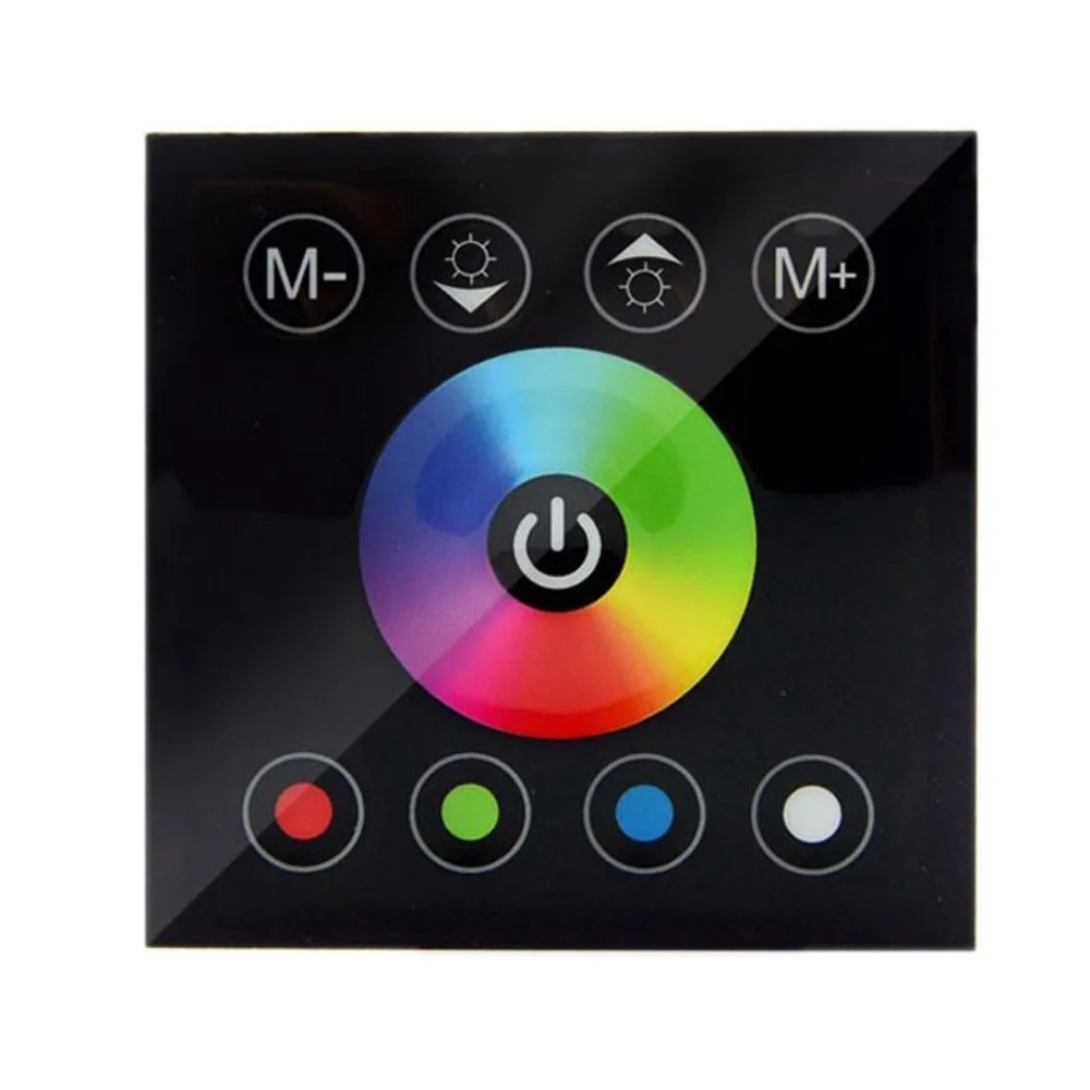 DC12V/24V 4A*4CH Black/white clear surface Panel Digital Touch Screen Dimmer Home Wall Light Switch For RGBW/RGBWW LED Strip
DC12V/24V 4A*4CH Black/white clear surface Panel Digital Touch Screen Dimmer Home Wall Light Switch For RGBW/RGBWW LED Strip