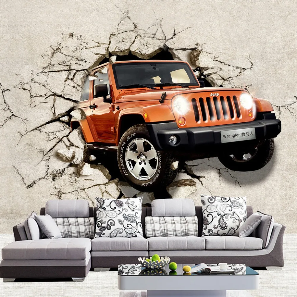 Custom 3D Photo Wallpaper Car Broken Wall Decorations Living Room Kids Room Background Mural Wallpaper Papel De Parede 3D Sala
Custom 3D Photo Wallpaper Car Broken Wall Decorations Living Room Kids Room Background Mural Wallpaper Papel De Parede 3D Sala