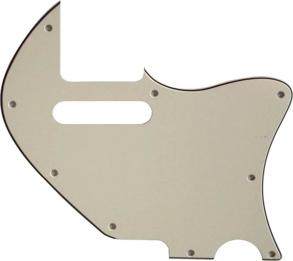 Pleroo Custom Guitar pickgaurd для Tele Merle Haggard f hole Thinline 3 слойный пергамент|Детали и аксессуары