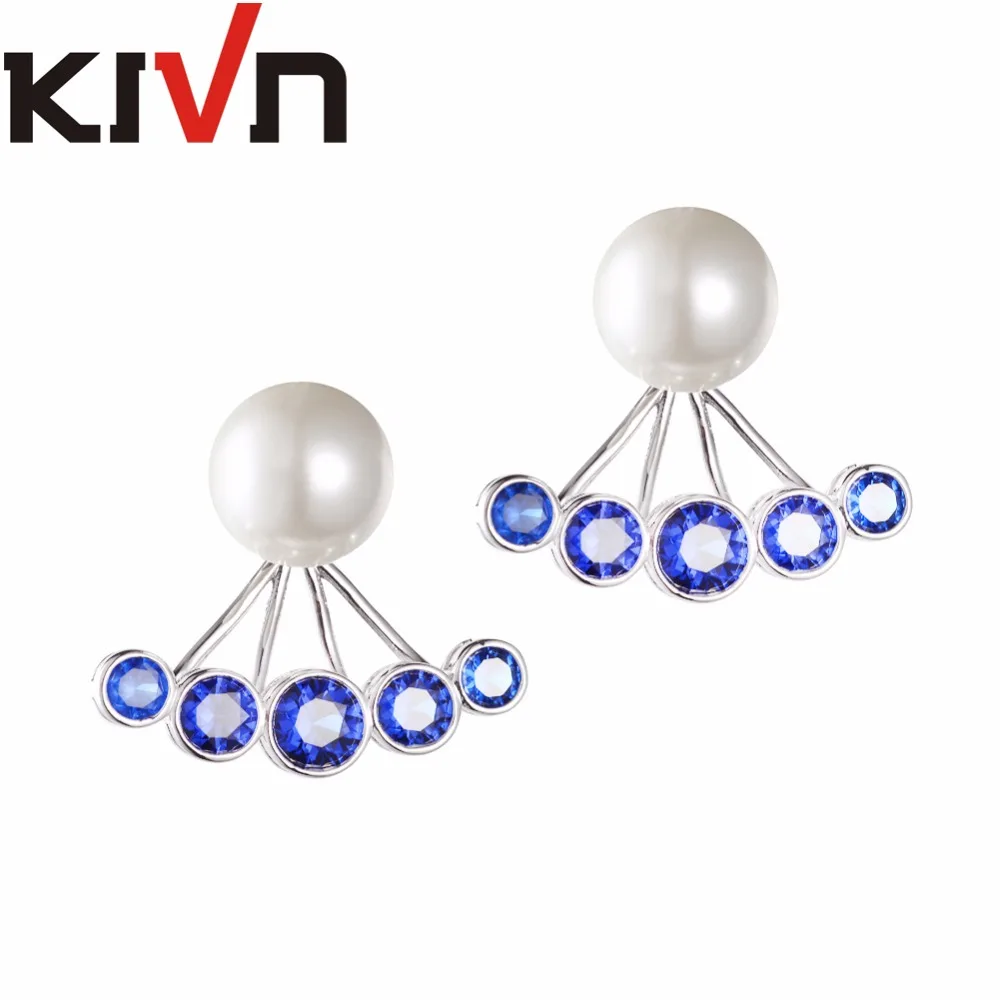KIVN Jewelry CZ Cubic Zirconia Women Girls Simulated Pearl Earring Bridal Wedding Ear Jackets Birthday Gifts 10pcs Lot Wholesale
KIVN Jewelry CZ Cubic Zirconia Women Girls Simulated Pearl Earring Bridal Wedding Ear Jackets Birthday Gifts 10pcs Lot Wholesale