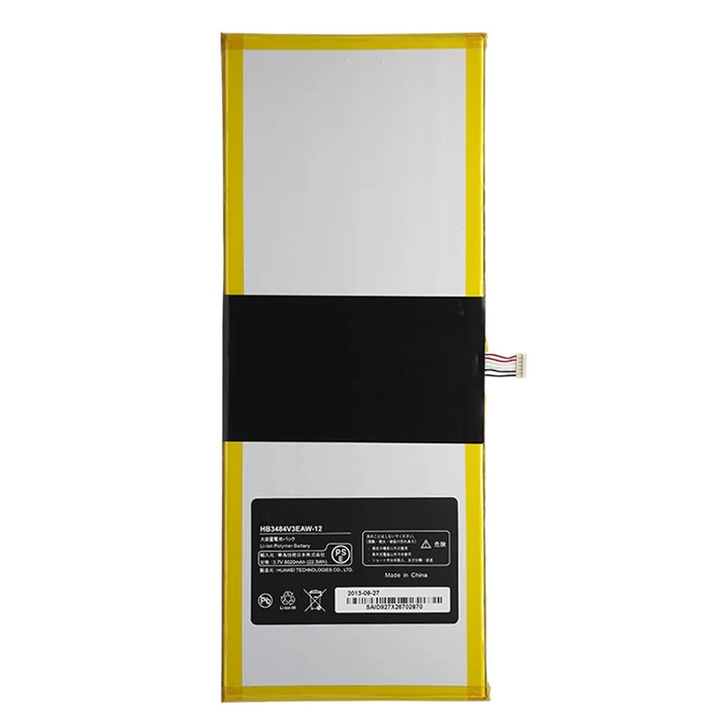 Аккумулятор для планшета HB3484V3EAW-12 для Huawei HB3X1 MediaPad 10 Link S10-201wa S10-201u S10-231U S10-231w Бесплатные инструменты
Аккумулятор для планшета HB3484V3EAW-12 для Huawei HB3X1 MediaPad 10 Link S10-201wa S10-201u S10-231U S10-231w Бесплатные инструменты