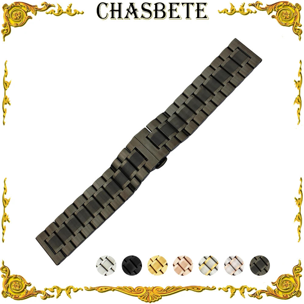 Ремешок из нержавеющей стали для часов Seiko металлический быстросъемный браслет