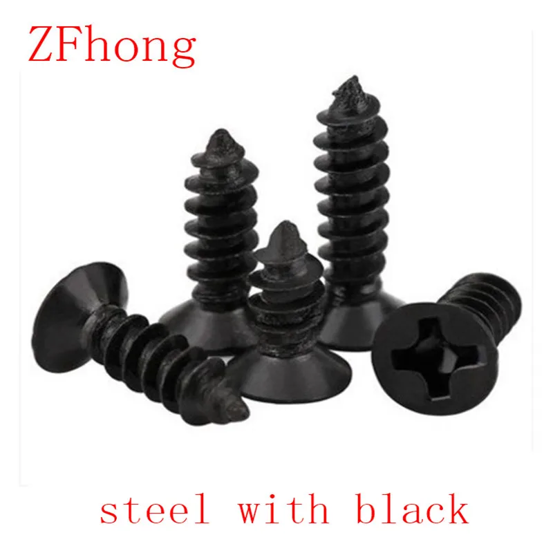1000pcs M1 M1.2 M1.4 M1.7 phillips black flat countsunk head Self Tapping Screws
1000pcs M1 M1.2 M1.4 M1.7 phillips black flat countsunk head Self Tapping Screws