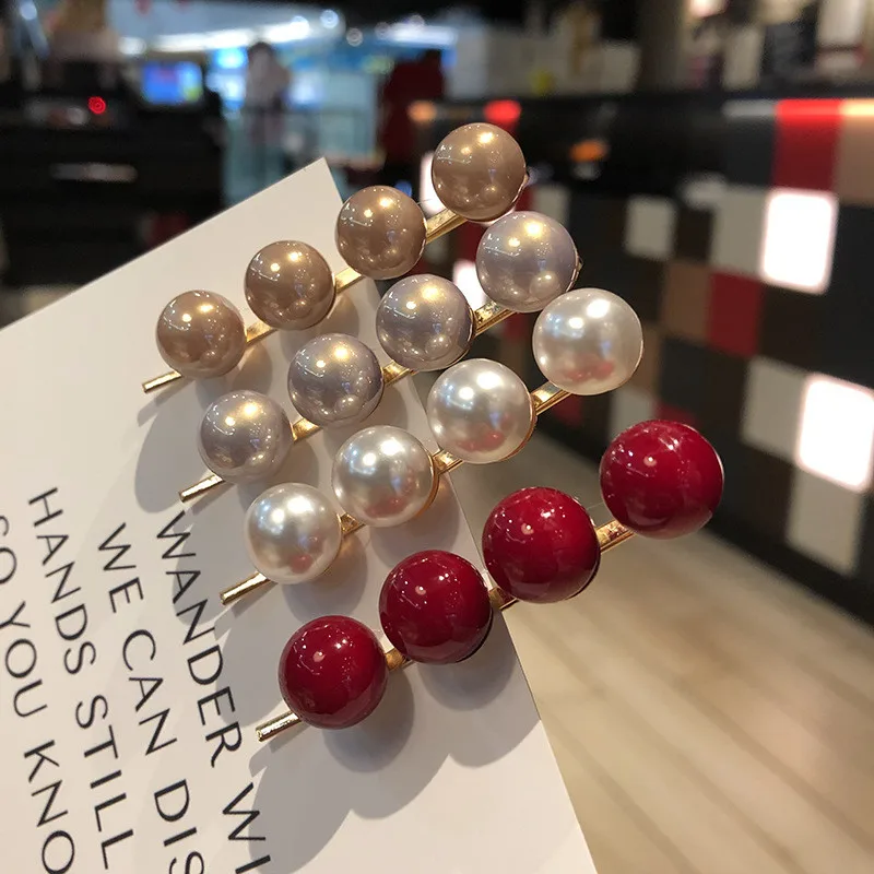 1PC Vintage Metal Imitation Candy Color Pearl Hair Pins Women Korea Metal Ball Hair Clips Simple Hair Accessories Barrettes
1PC Vintage Metal Imitation Candy Color Pearl Hair Pins Women Korea Metal Ball Hair Clips Simple Hair Accessories Barrettes