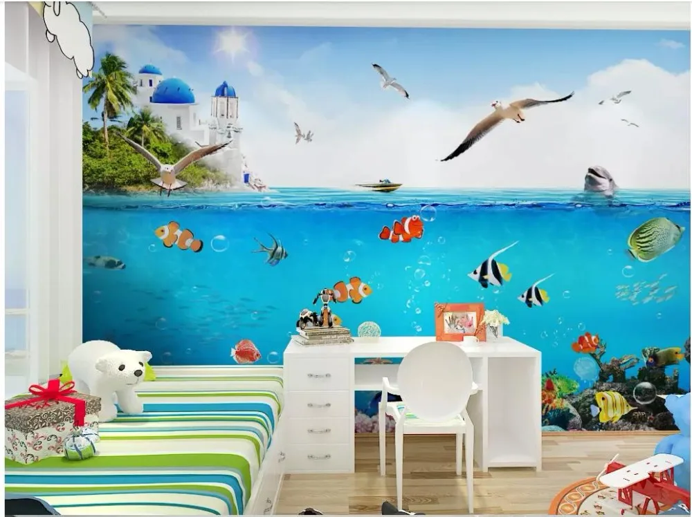 Фотообои на заказ, 3d обои, подводный мир, дельфин, фон для детской комнаты, домашний декор, обои для стен 3 d
Фотообои на заказ, 3d обои, подводный мир, дельфин, фон для детской комнаты, домашний декор, обои для стен 3 d