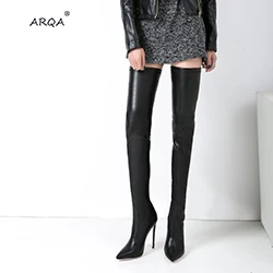 ARQA 2019 winter new trend fashion European and American style sexy hot for women's pointed high-heeled boots
ARQA 2019 winter new trend fashion European and American style sexy hot for women's pointed high-heeled boots