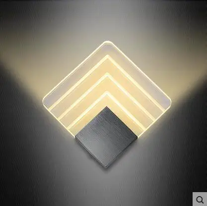 Wall light LED Square room aisle 6w-10w wall lamp bedroom Aisle lights 110v-240v
Wall light LED Square room aisle 6w-10w wall lamp bedroom Aisle lights 110v-240v