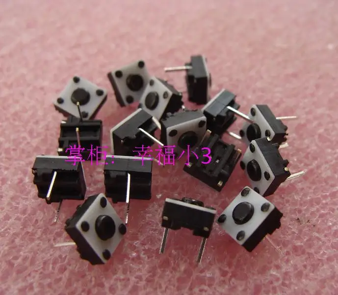 10pcs/lot original HUANO mouse micro switch touch switch button switch 6 * 6 * 4.3mm two feet
10pcs/lot original HUANO mouse micro switch touch switch button switch 6 * 6 * 4.3mm two feet