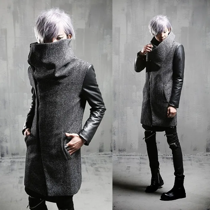 2017 autumn and winter outerwear male thermal fashion personality slim woolen patchwork M-XL
2017 autumn and winter outerwear male thermal fashion personality slim woolen patchwork M-XL