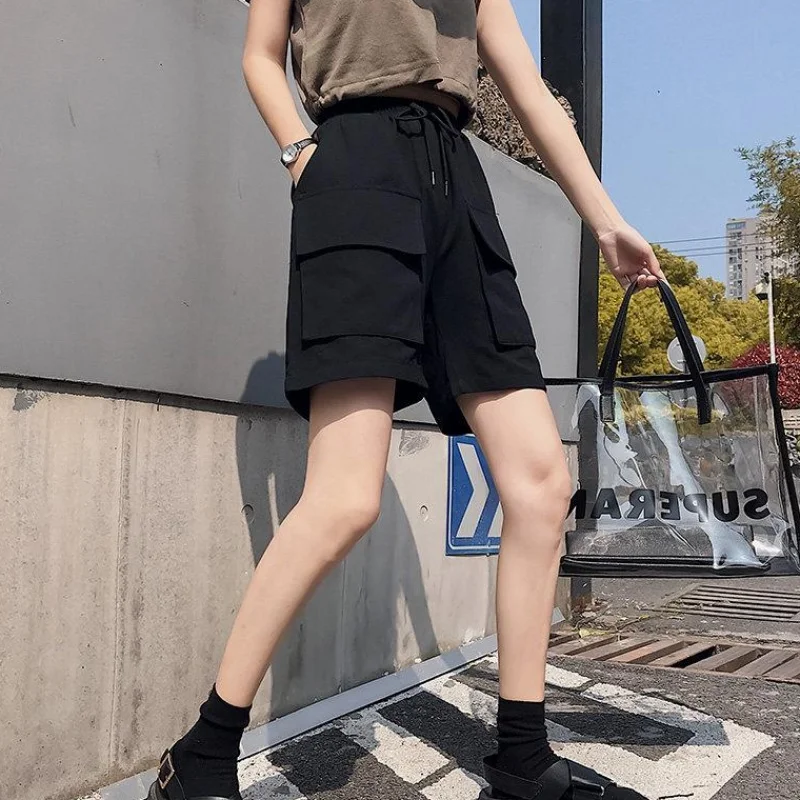 Pure Cotton Knee Long Shorts For Women Sale Summer New Casual Plus Size Pockets Short Loose Womens High Waist Hip Hop Shorts
Pure Cotton Knee Long Shorts For Women Sale Summer New Casual Plus Size Pockets Short Loose Womens High Waist Hip Hop Shorts