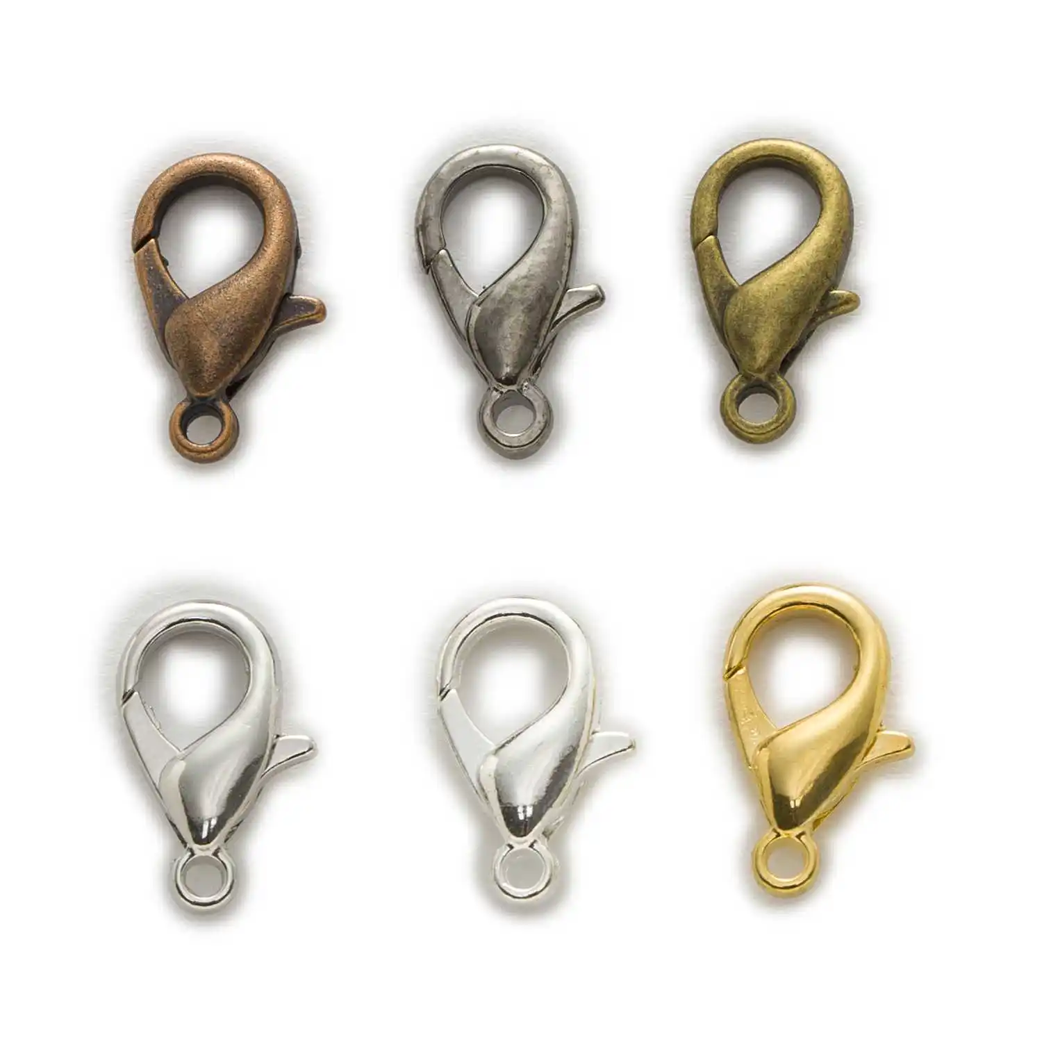 50 Piece 6 Colors Metal Lobster Clasps Connector Findings Jewelry Making Accessories DIY Handmade Crafts 10-16mm
50 Piece 6 Colors Metal Lobster Clasps Connector Findings Jewelry Making Accessories DIY Handmade Crafts 10-16mm