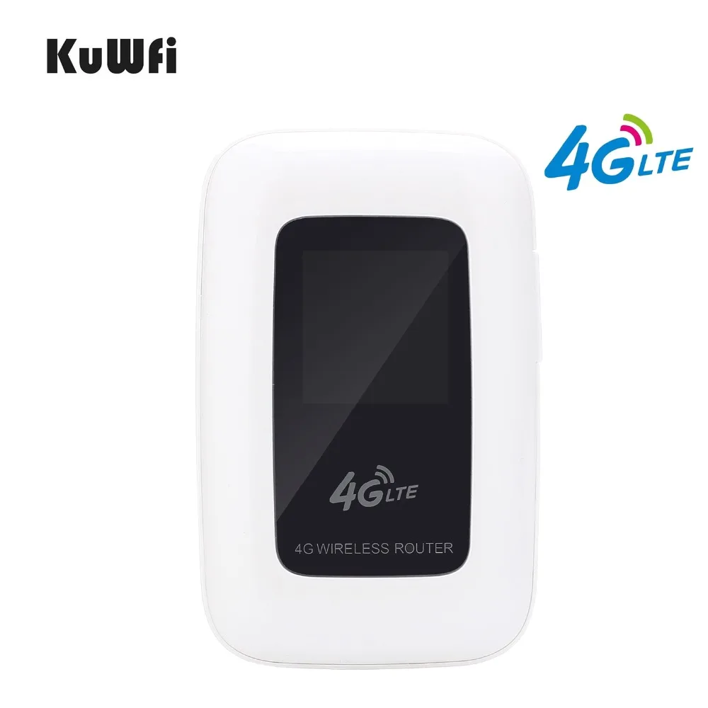 KuWfi 4G LTE Wifi роутер портативный 150Mbps WIFI мобильный Hotspot 4G дорожный роутер автомобильный роутер и модем со слотом для sim-карты
KuWfi 4G LTE Wifi роутер портативный 150Mbps WIFI мобильный Hotspot 4G дорожный роутер автомобильный роутер и модем со слотом для sim-карты