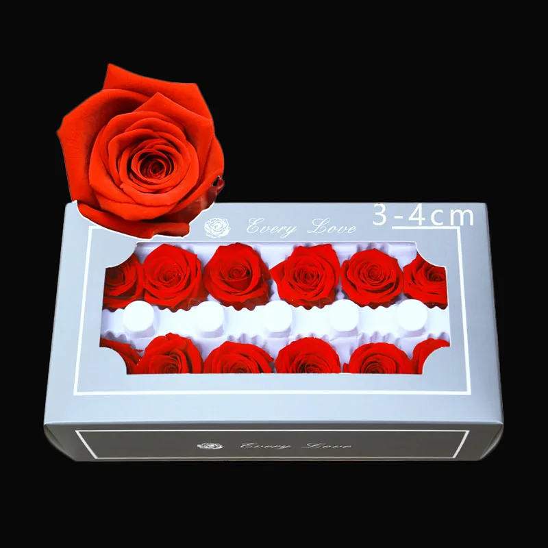 YO CHO 12PCS/Box 3-4cm A Rose Eternal Flower Preserved Fresh Flower Red Rose Valentine's Day Gift Wedding Decor Flower Wall DIY
YO CHO 12PCS/Box 3-4cm A Rose Eternal Flower Preserved Fresh Flower Red Rose Valentine's Day Gift Wedding Decor Flower Wall DIY