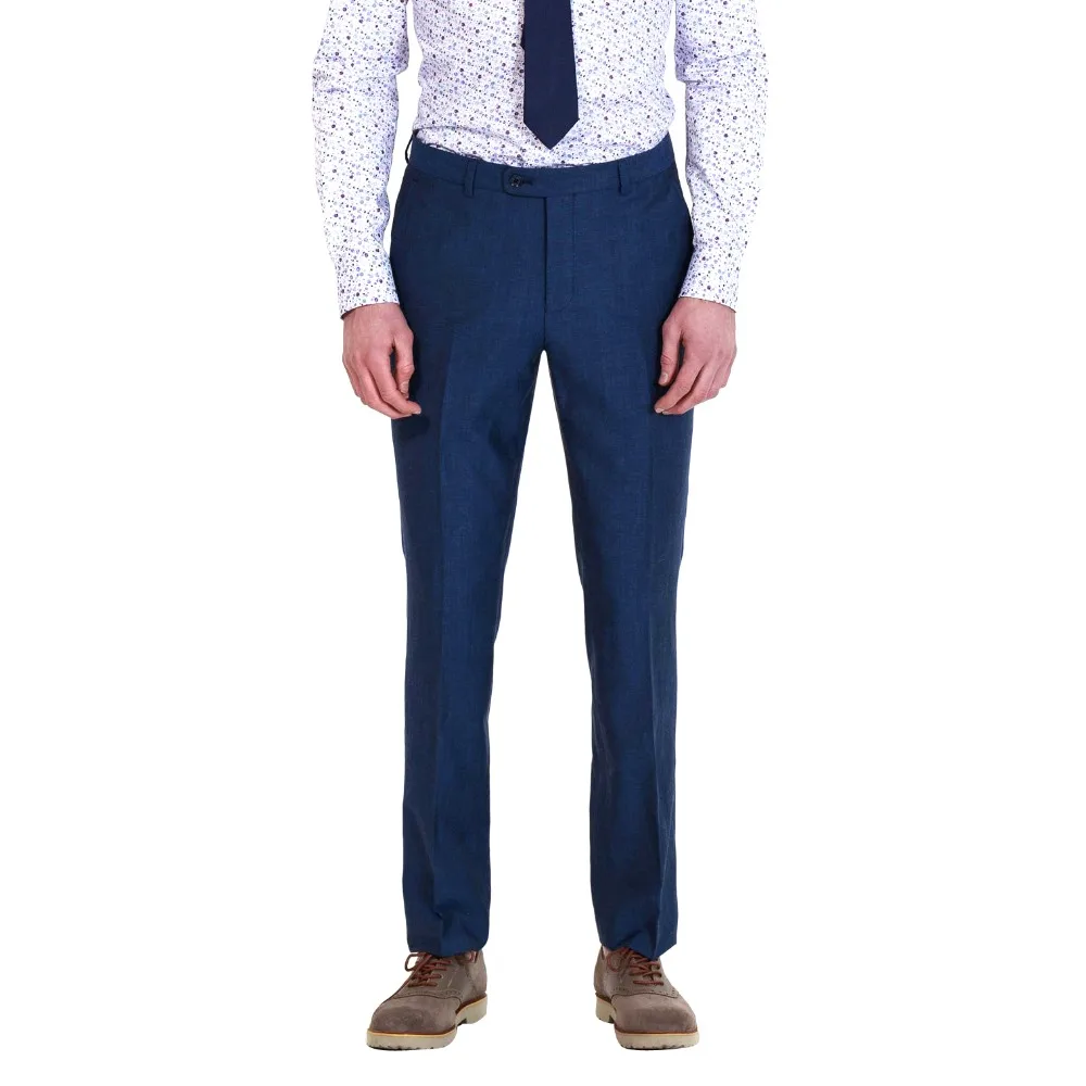 Men's Casual Fashion Slim Fit Flat Straight Blue Cotton Men Pants High-Quality Goods For Wedding Or Any Party Male Pants
Men's Casual Fashion Slim Fit Flat Straight Blue Cotton Men Pants High-Quality Goods For Wedding Or Any Party Male Pants