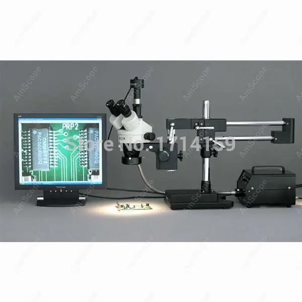 Минералогический микроскоп -- AmScope поставки 3.5X-90X стерео бум микроскоп с 1.3MP камерой + волоконно-оптический свет
Минералогический микроскоп -- AmScope поставки 3.5X-90X стерео бум микроскоп с 1.3MP камерой + волоконно-оптический свет