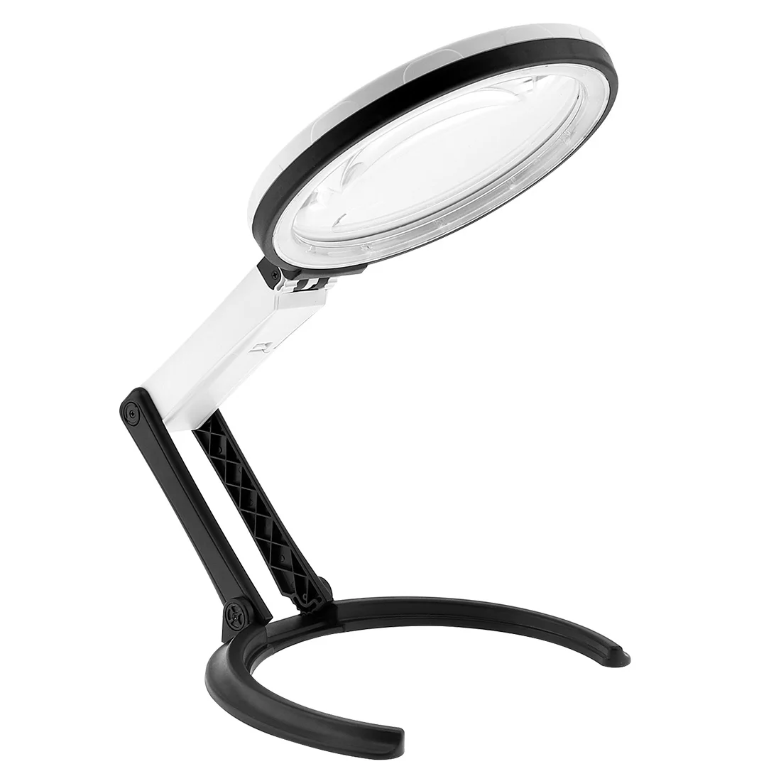 1.8X / 5X Standing Multifunctional Magnifier Foldable Magnifying Glass Rechargeable Reading Lens Tool with 12 LED Light,Charger
1.8X / 5X Standing Multifunctional Magnifier Foldable Magnifying Glass Rechargeable Reading Lens Tool with 12 LED Light,Charger