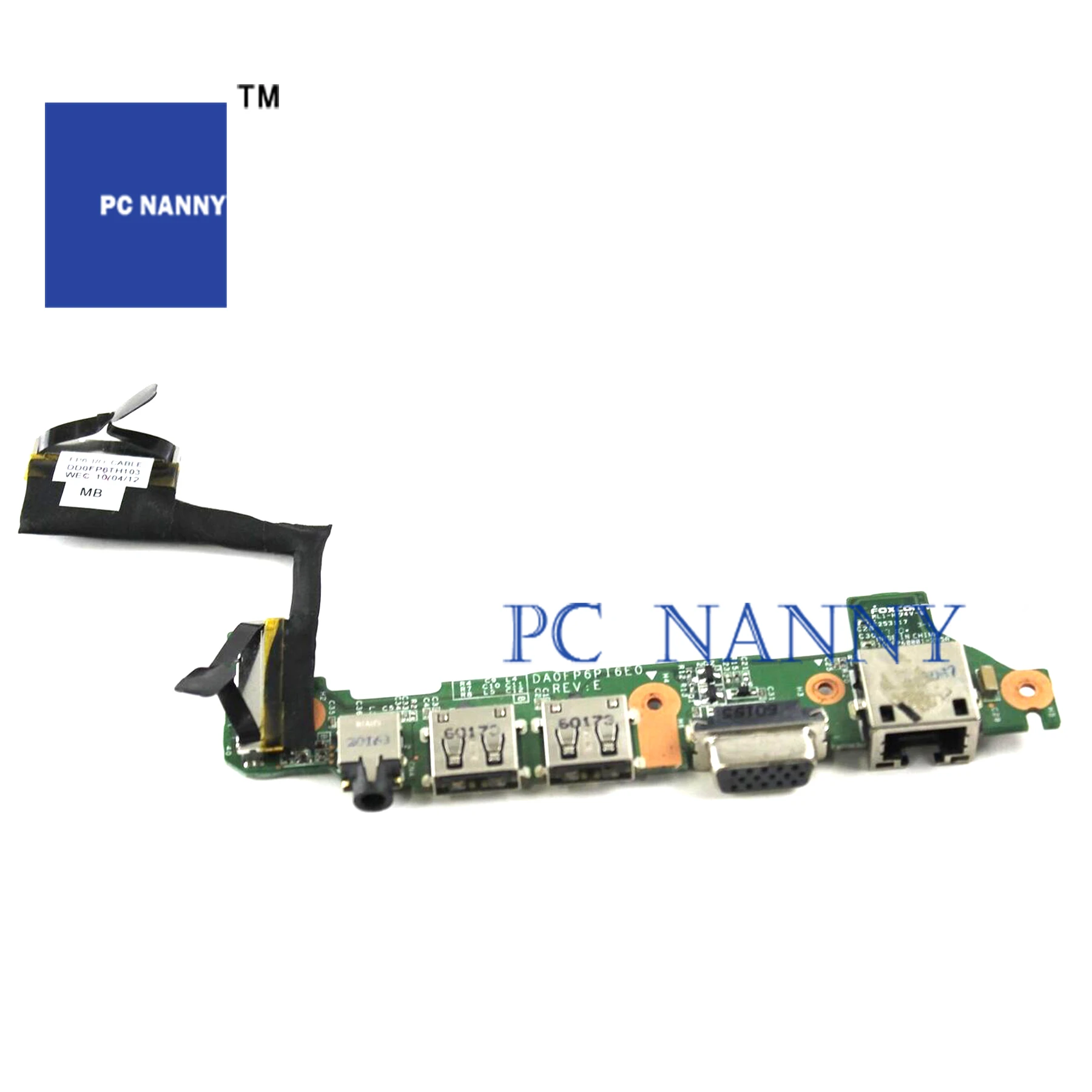PCNANNY FOR HP Mini 311-1000 USB LAN Board Audio USB VGA DA0FP6PI6E0 DAFP7PI16A1 speakers
PCNANNY FOR HP Mini 311-1000 USB LAN Board Audio USB VGA DA0FP6PI6E0 DAFP7PI16A1 speakers