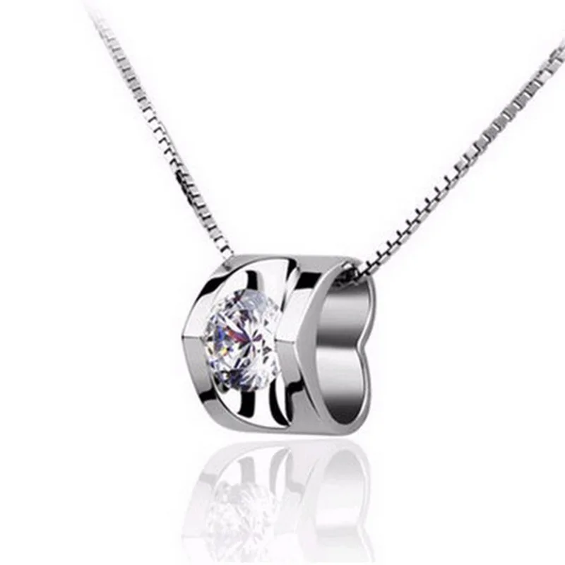 100% 925 sterling silver fashion shiny crystal star ladies pendant necklaces jewelry women short box chain wholesale gift
100% 925 sterling silver fashion shiny crystal star ladies pendant necklaces jewelry women short box chain wholesale gift