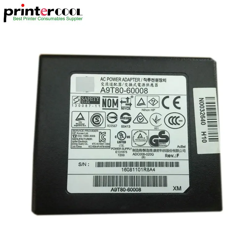 einkshop A9T80-60008 AC/DC Power Adapter For HP A9T80-60008 Printer Power Cord Charger F1 A015R001L
einkshop A9T80-60008 AC/DC Power Adapter For HP A9T80-60008 Printer Power Cord Charger F1 A015R001L