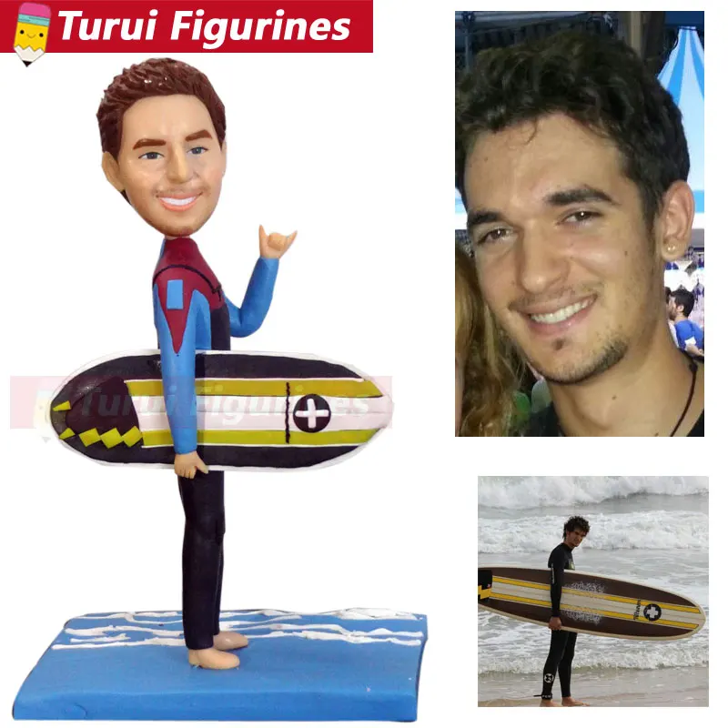 Turn your selfies into bobblehead male sailing figurines bobblehead beach side holiday bobble head for man's gift sculpture doll
Turn your selfies into bobblehead male sailing figurines bobblehead beach side holiday bobble head for man's gift sculpture doll