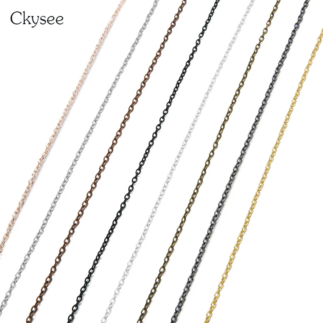 2x3/3x4mm Cross Chain Gold Rose Gold Black Antique Bronze 10Yards/Roll Cross Chain Necklace Bracelet Making Jewelry Materials
2x3/3x4mm Cross Chain Gold Rose Gold Black Antique Bronze 10Yards/Roll Cross Chain Necklace Bracelet Making Jewelry Materials